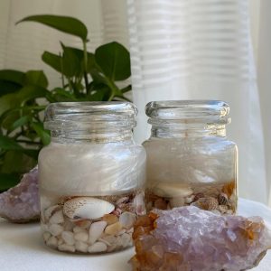 شمع ژله ای دریایی دو رنگ