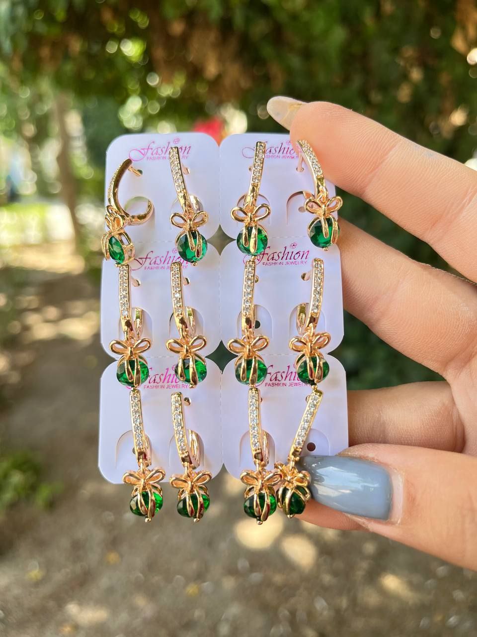 گوشواره جواهری