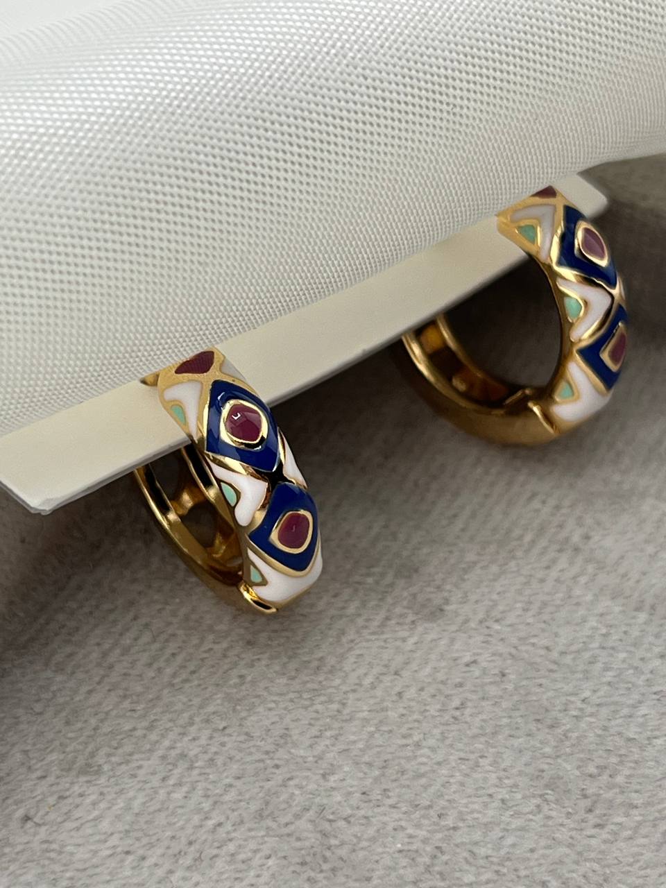 گوشواره میناکاری