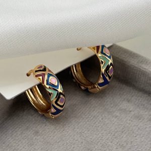 گوشواره میناکاری