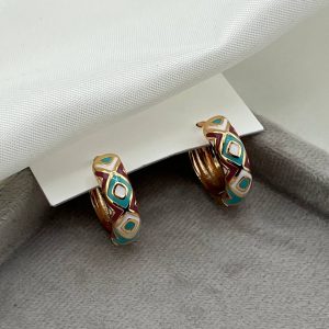 گوشواره میناکاری