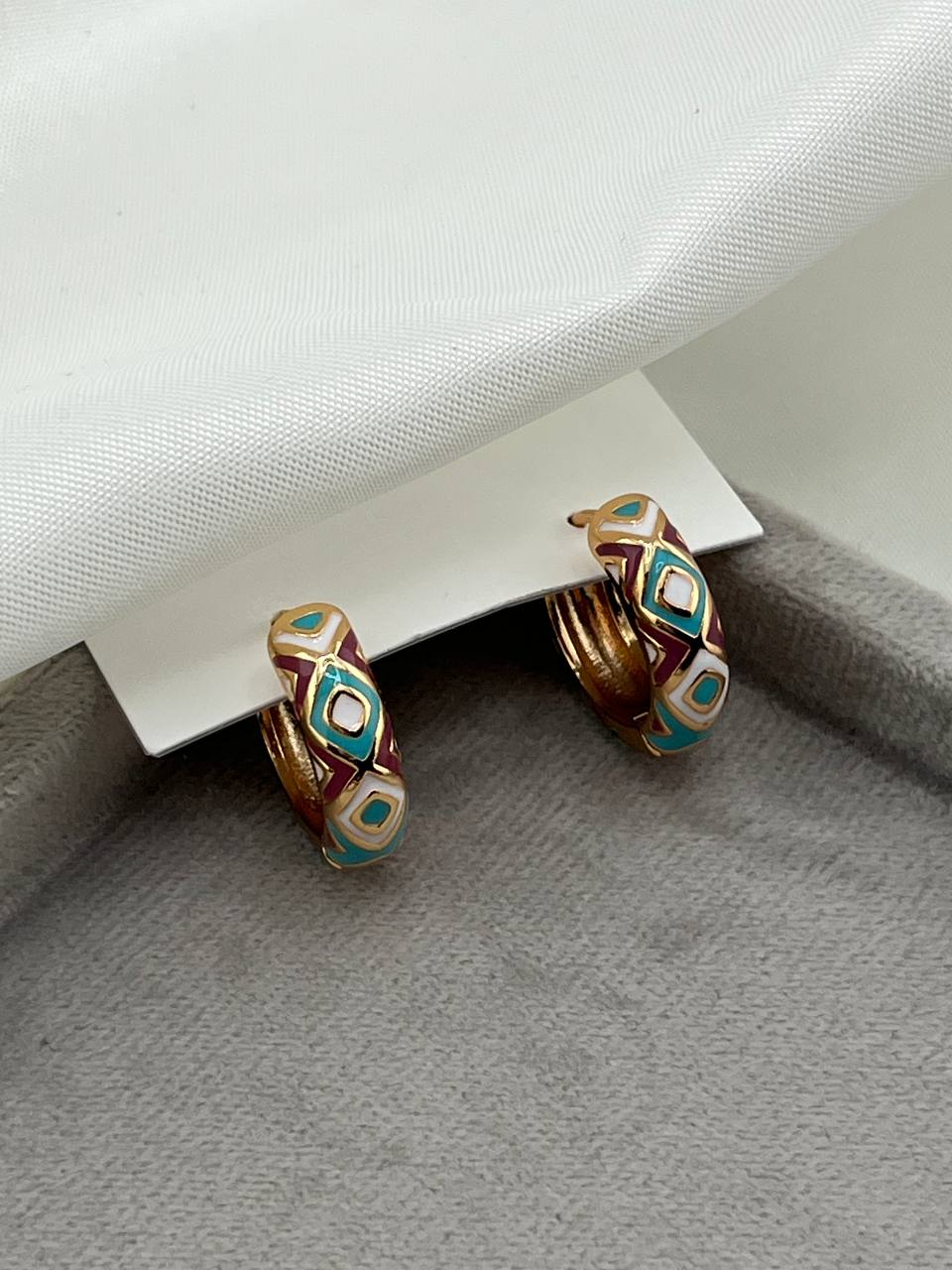 گوشواره میناکاری