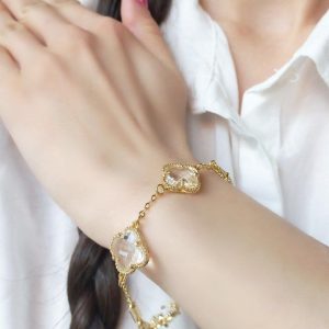 دستبند ونکلیف جواهری سواروسکی