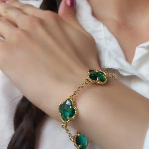 دستبند ونکلیف جواهری سواروسکی